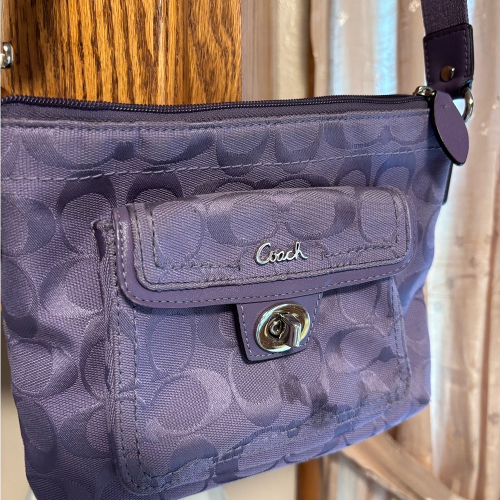 Coach Lavender Crossbody Bag